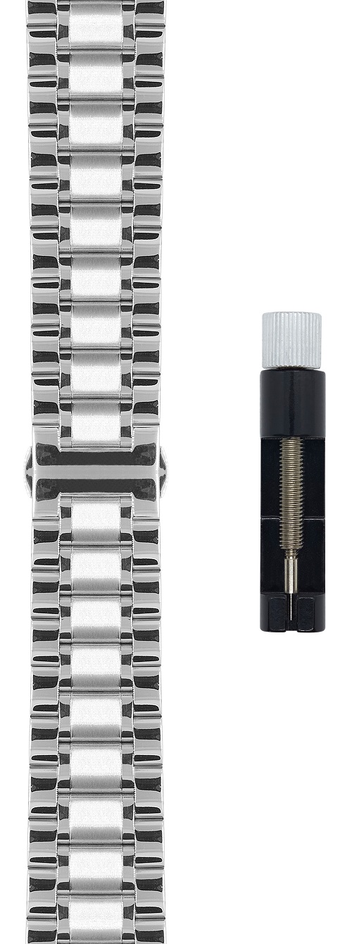 

Ремешок на руку Lyambda CETUS DSG-25-40-BK из нержавеющей стали для Apple Watch 38/40/41 mm black, CETUS