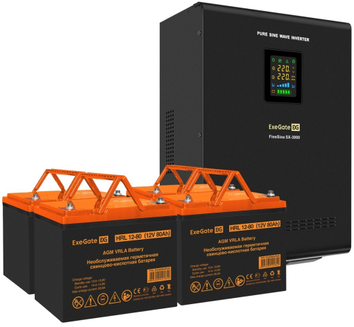 фото Комплект  Exegate FineSine SX-3000.LCD.AVR.2SH.T в Уфе