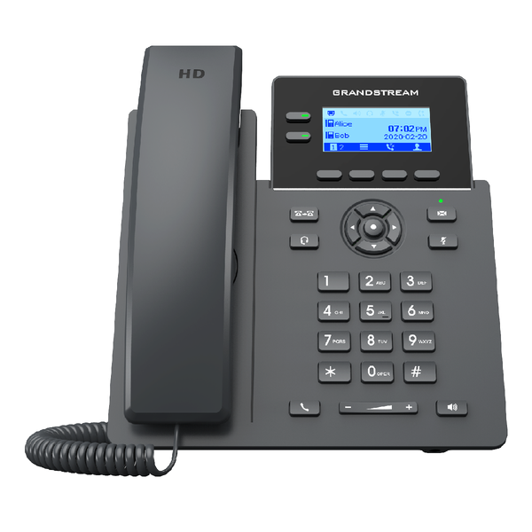 

Телефон VoiceIP Grandstream GRP-2602 4 SIP аккаунта, 2 линии 10/100, дисплей 2,21"(132x48), б/п в комплекте, GRP-2602
