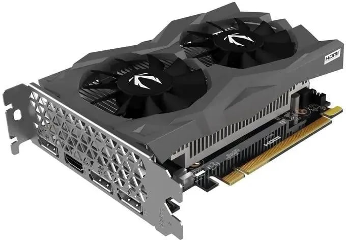 Видеокарта PCI-E Zotac GeForce RTX 3050 TWIN EDGE OC (ZT-A30510H-10L) 6GB GDDR6 96bit 1477/14000 HDMI 3*DP