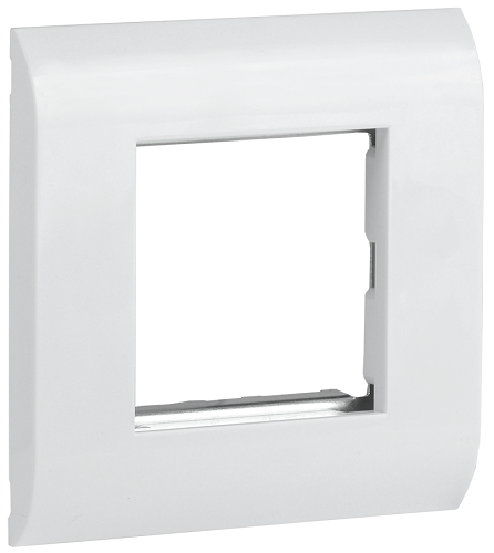 

Рамка ITK CS5-12M-M для мод. Mosaic 80х80мм мет. суппорт бел., CS5-12M-M