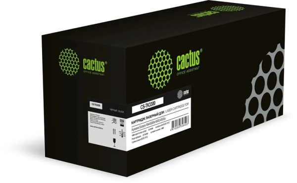 Изображение товара Картридж Cactus CS-TK3300 для Kyocera 14500 страниц черный