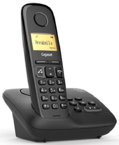

Телефон DECT Gigaset A270A AM RUS S30852-H2832-S301 черный автооветчик АОН, A270A AM RUS