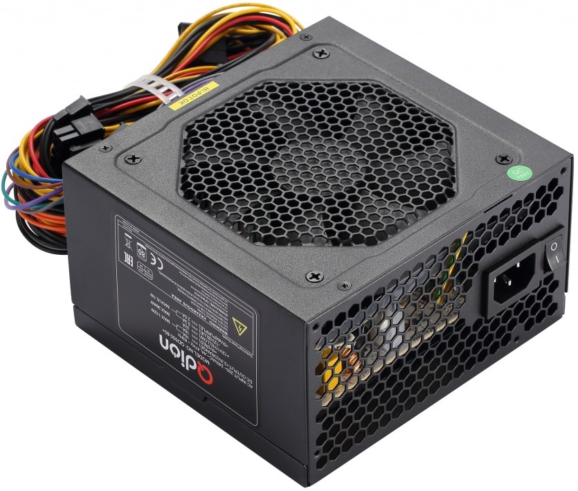 

Блок питания ATX Qdion QD500 80+ 500W, 120mm, 5xSATA, 1xPCI-E(6+2), APFC, QD500 80+