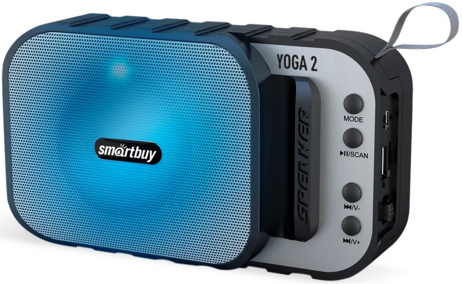 

Портативная акустика SmartBuy SBS-5040 компактная YOGA 2, 5Вт, Bluetooth, MP3, FM-радио, черная (1/100), SBS-5040