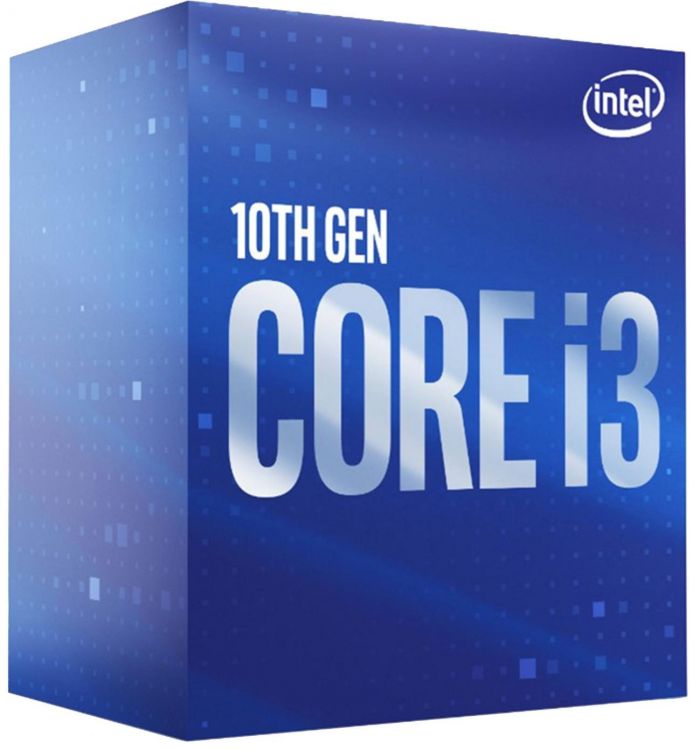 

Процессор Intel Core i3-10100F BX8070110100F Comet Lake 4C/8T 3.6-4.3GHz, (LGA1200, L3 6MB, 65W, 14 nm) Box, Core i3-10100F
