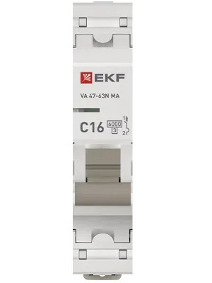 фото Автоматический выключатель  EKF M63MA6116C в Перми