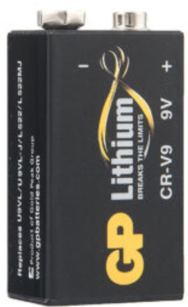 Изображение товара Батарейка GP CR-V9SD-2UE1 9V литиевая для детекторов и игрушек