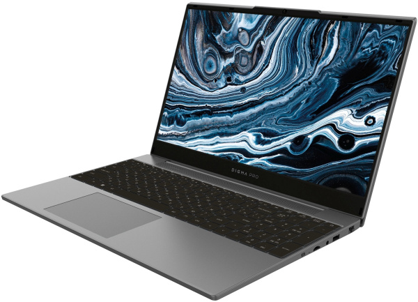 фото Ноутбук  Digma Pro Breve S в Уфе 15.6 ", Core i3, 8 Гб RAM, 512 Гб SSD, UHD Graphics, Темно-серый