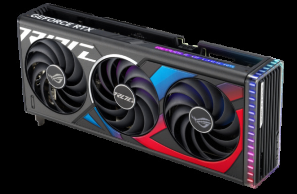 фото Видеокарта ASUS GeForce RTX 4070 Ti ROG Strix GAMING (ROG-STRIX-RTX4070TI-12G-GAMING) в Омске