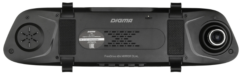 

Видеорегистратор Digma FreeDrive 404 MIRROR DUAL 5", 1080x1920, 170°, черный, FreeDrive 404 MIRROR DUAL