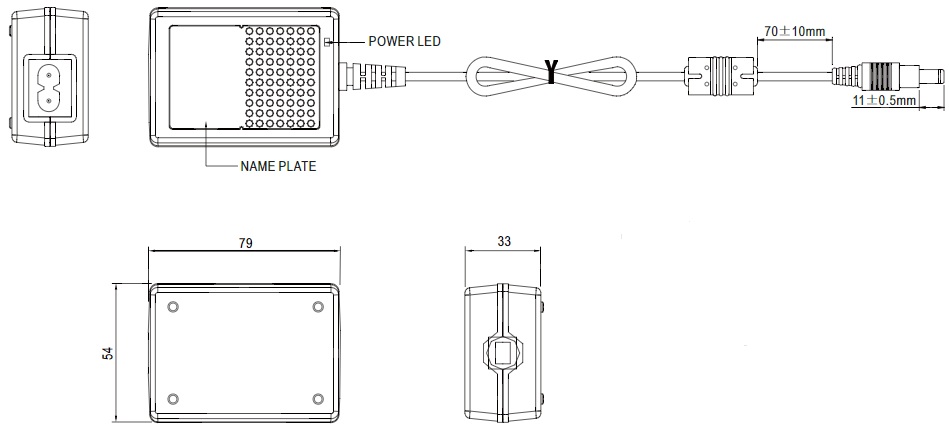 

Адаптер сетевой Mean Well GSM36B12-P1J медицинский, 36Вт, вход 80...264B AC 47...63 Гц, 113...370B DC, выход 12B/3A, изоляция 4000В AC, 79x54x33мм, -2, GSM36B12-P1J