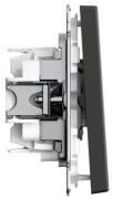 фото Выключатель двухклавишный Systeme Electric GAL001417S