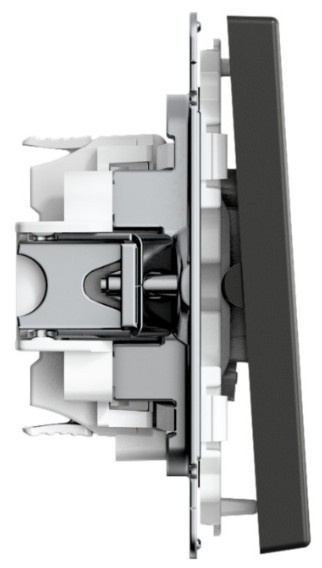 фото Выключатель двухклавишный  Systeme Electric GAL001417S в Красноярске