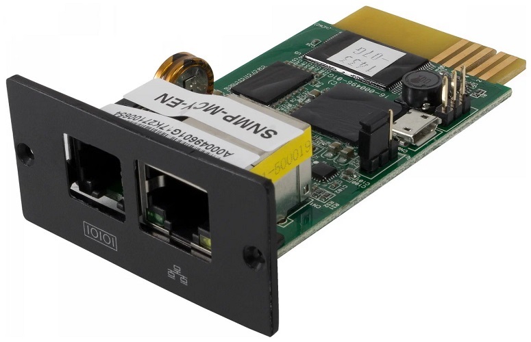 

Адаптер Crown CMSNC-02 RJ-45 х 2 шт., для ИБП серий CMUO-900, CMUOA-350 и CMUOA-300X, CMSNC-02