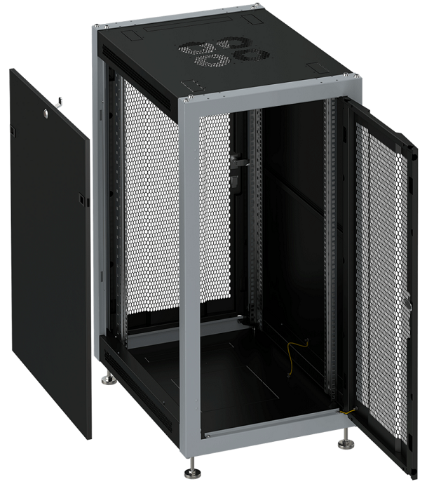 

Шкаф напольный 19", 37U SYSMATRIX SL 6637.933 600x600x1780mm (ШхГхВ) передняя дверь перфорированная, задняя дверь перфорированная, поворотная ручка с, SL 6637.933