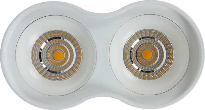

Светильник Gauss HD032 LED накладной 24W (белый/белый) 3000K 180x100*100мм 1600 лм, HD032