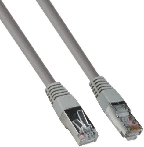 фото Кабель патч-корд F/UTP 5e кат. 10м Exegate FTP-RJ45-RJ45-C5e-CU-10M-GY в Уфе