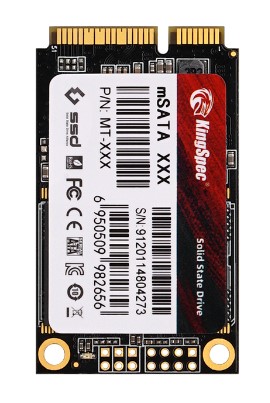 

Накопитель SSD mSATA KINGSPEC MT-1TB 1TB SATA 6Gb/s 550/500MB/s MTBF 2M 698 TBW, MT-1TB