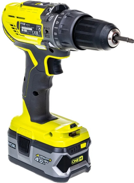 фото Дрель - шуруповерт Ryobi R18PD3-242S