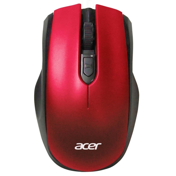 

Мышь Wireless Acer OMR032 ZL.MCEEE.009 черный/красный 1600dpi USB (4but), OMR032
