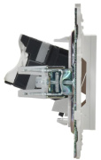 фото Розетка компьютерная IEK SK-K10-1-K01