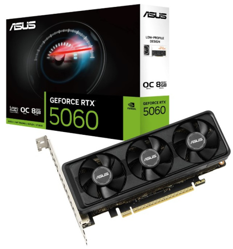 фото Видеокарта ASUS GeForce RTX 5060 LP BRK OC (RTX5060-O8G-LP-BRK) в Екатеринбурге