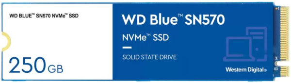 фото Накопитель SSD M.2 2280 Western Digital WDS250G3B0C в Уфе 250 ГБ