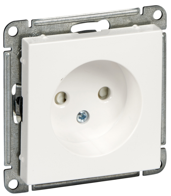 

Розетка Schneider Electric RS16-151-1-86 Wessen 59 б/з, белый, RS16-151-1-86