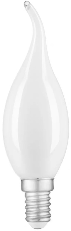 

Лампа Gauss 104201209-D Filament свеча на ветру 9W 610lm 4100К Е14 milky диммируемая LED, 104201209-D
