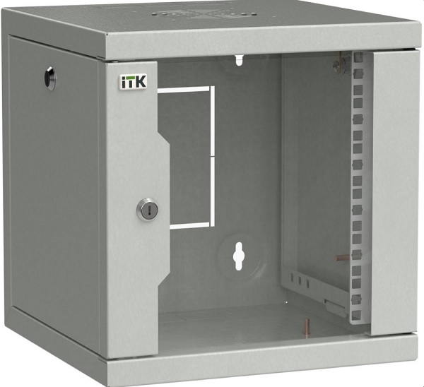 

Шкаф настенный 10", 6U ITK LWS3-06U33-GF LINEA WS 320х310мм дверь стекло, серый, LWS3-06U33-GF