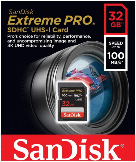 фото Карта памяти SDHC 32GB SanDisk Extreme PRO в Перми