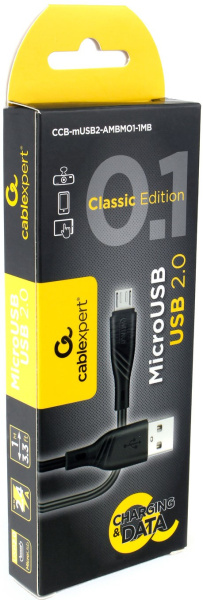 фото Кабель интерфейсный USB 2.0 Cablexpert CCB-mUSB2-AMBMO1-1MB в Волгограде