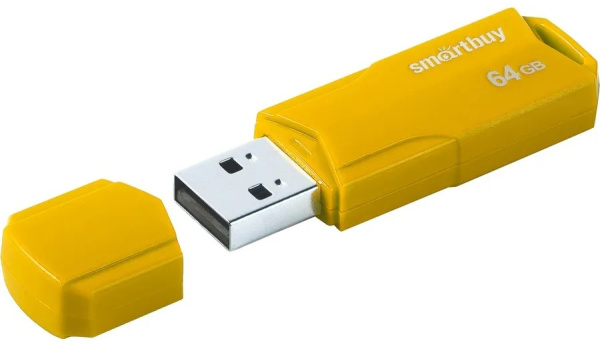 фото Накопитель USB 2.0 64GB SmartBuy SB64GBCLU-Y в Казани