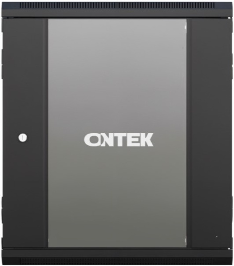 фото Шкаф настенный 19", 18U ONTEK TSN18U66964GSRSWRW-9005 в Воронеже