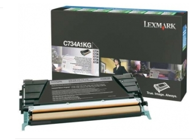 

Тонер-картридж Lexmark C734A1KG black (8 000 стр), C734A1KG