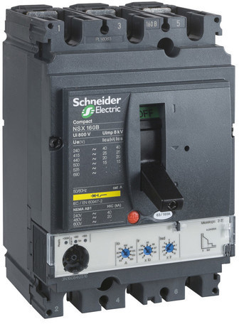 Изображение товара Автоматический выключатель Schneider Electric LV430746 3 полюса 100 А
