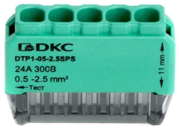 фото Клемма  DKC DTP1-05-2.5SPS