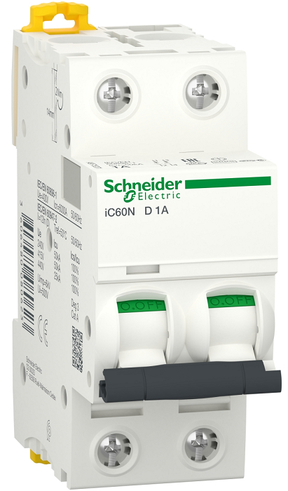 

Автоматический выключатель Schneider Electric A9F75201 2P 1A (D), A9F75201
