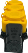 фото Удлинитель iTOK i-CONNECT-COLOR-SUR-KG-325-3-54-30-YELLOW
