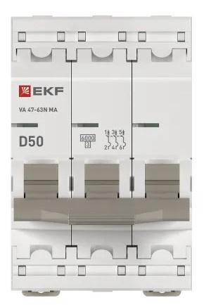 фото Автоматический выключатель  EKF M63MA6350D в Уфе