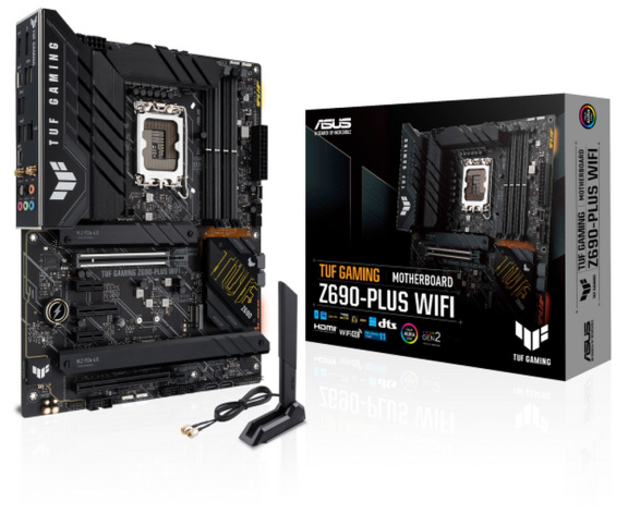 Изображение товара Материнская плата ASUS TUF GAMING Z690-PLUS WIFI для Intel Alder Lake Raptor Lake