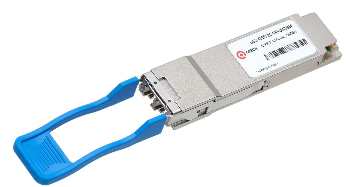 

Трансивер QTECH QSC-QSFP2G100-CWDM4 100G QSFP28, CWDM4, 2км, LC, QSC-QSFP2G100-CWDM4