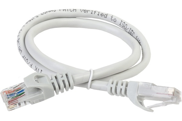 Изображение товара Кабель патч-корд ITK PC01-C5EUL-10M, 10 метров, RJ45