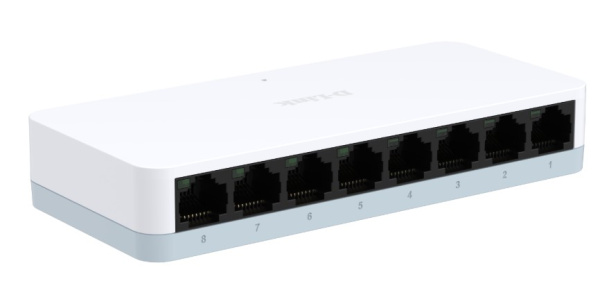 фото Коммутатор неуправляемый D-link DES-1008C/C1A