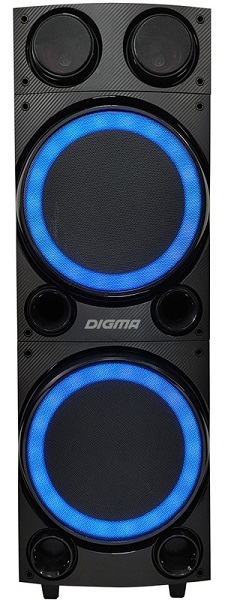 

Акустическая система Digma MS-14 BS14600B черный 600Вт FM USB BT micro SD (1473882), MS-14