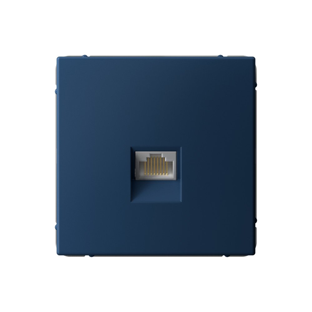 

Розетка компьютерная Systeme Electric GAL001186 ArtGallery RJ45, кат. 6A, механизм, Аквамарин, GAL001186