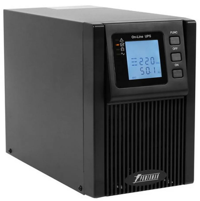 

Источник бесперебойного питания Powerman Online 1000 1000I (IEC320) , LCD, double conversion, 1000VA, 900W, 4 pieces IEC320 C13 with redundant power, POWERMAN Online 1000