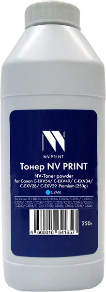 фото Тонер+девелопер  NVP NV-CEXV54-PR-250gC в Перми