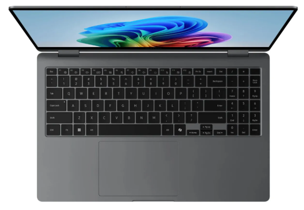 фото Ноутбук  Samsung Galaxy Book 5 360 NP750 15.6 ", Core Ultra 5, 16 Гб RAM, 512 Гб SSD, Arc graphics 140V, Серый